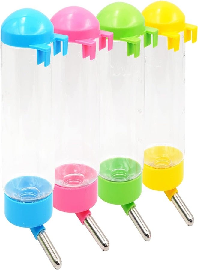 KittuPet زجاجة مياه شرب أوتوماتيكية من KittuPet سعة 500 مل للقطط والكلاب والأرانب والهامستر والجربوع، متعددة الألوان (عبوة من قطعة واحدة) - Image 1